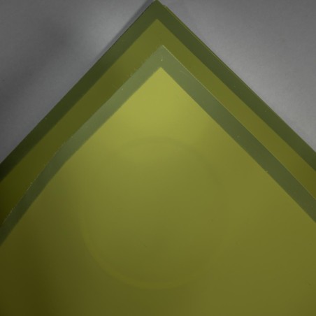 Fogli "Glam" con bordo 25 Pezzi - 50x50 Cm / Verde muschio