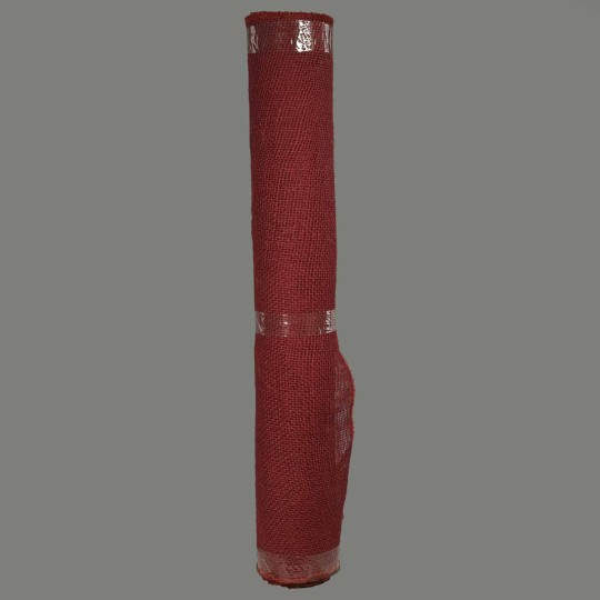 Rotolo di Juta - 60 Cm x 5 M / Bordeaux