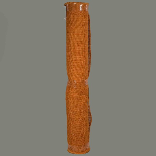 Rotolo di Juta - 60 Cm x 5 M / Arancione