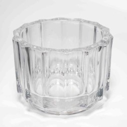 Vasetto in vetro - D 9,2x7 Cm / Trasparente
