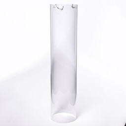 Parafiamma in vetro - D 7x25 Cm / Trasparente
