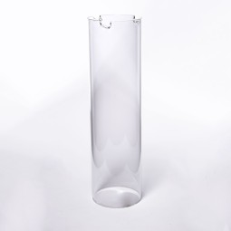 Parafiamma in vetro - D 7x30 Cm / Trasparente