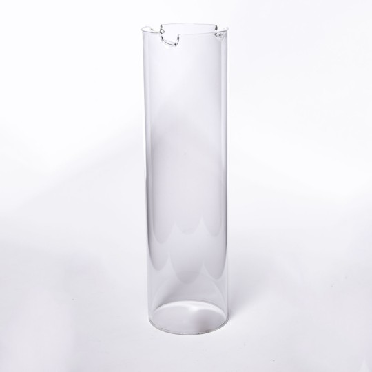 Parafiamma in vetro - D 7x30 Cm / Trasparente
