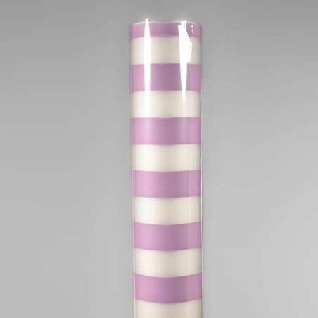 Bobina PPL a righe - 1x20 M / Lavanda