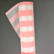 Bobina PPL a righe - 1x20 M / Rosa