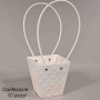 Borsine carta 10 PZ - 13x9,5x15 Cm / Bianco