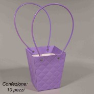 Borsine carta 10 PZ - 13x9,5x15 Cm / Lavanda