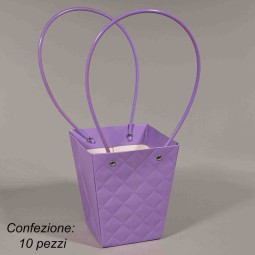 Borsine carta 10 PZ - 13x9,5x15 Cm / Lavanda