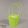 Borsine carta 10 PZ - 13x9,5x15 Cm / Verde mela