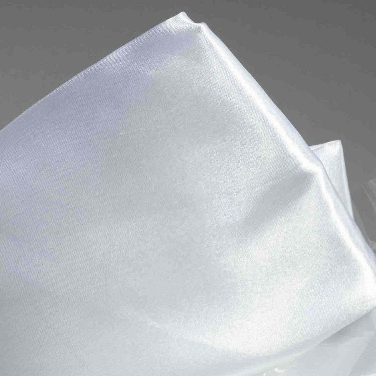 Telo in raso satin - 1,5x3 M / Bianco