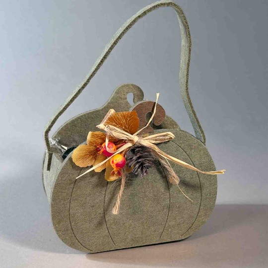 Borsa a zucca - 15x8x14 cm / Assortita