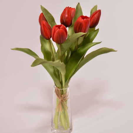 Tulipani "Real touch" - Rosso