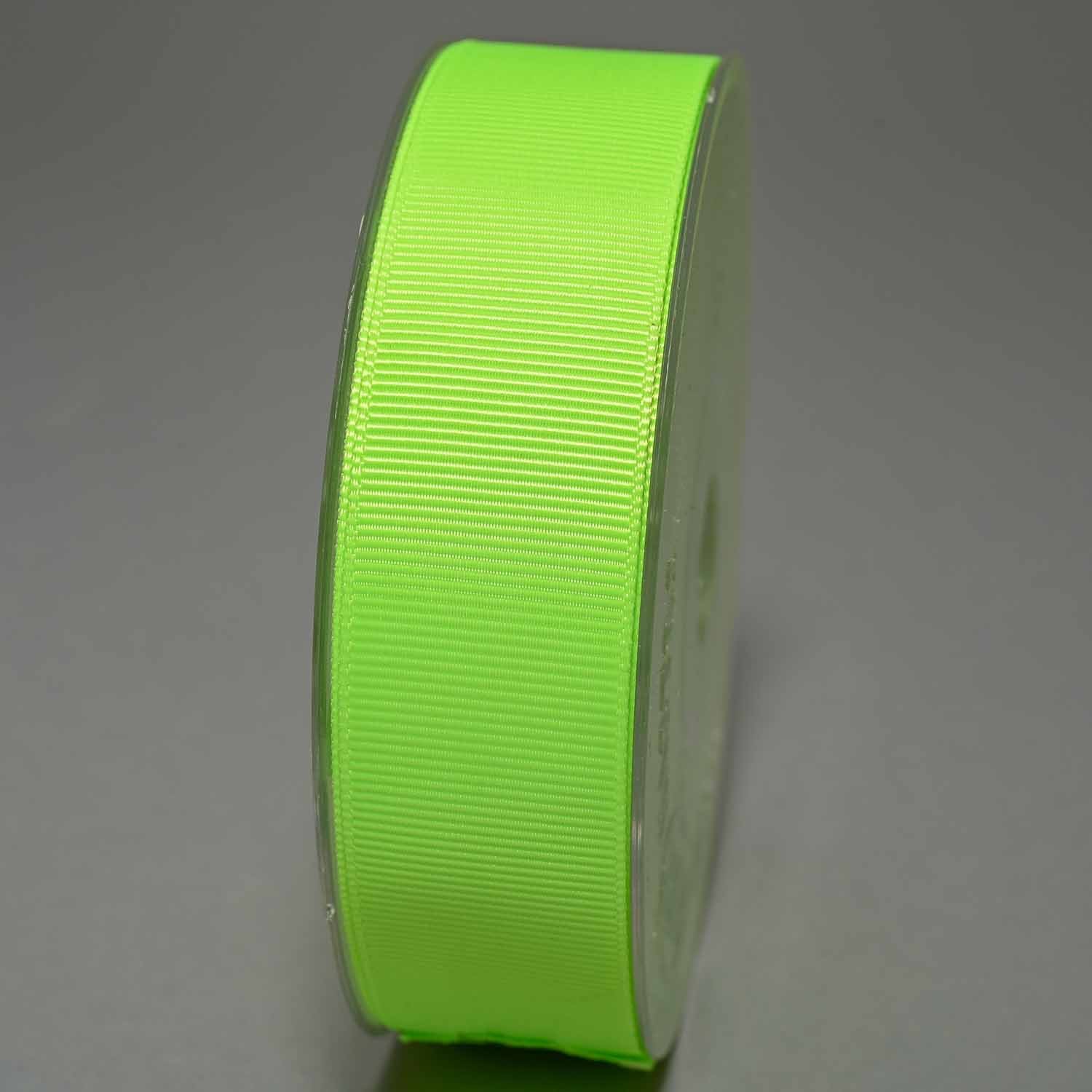 Nastro Gros Grain - 25 MM x 20 M - Verde neon