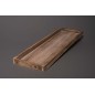 Base rettangolare in legno naturale -40x13 Cm