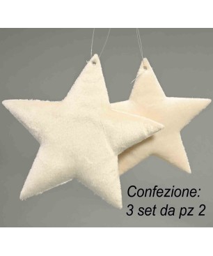 Decorazione da Appendere Stella in Velluto