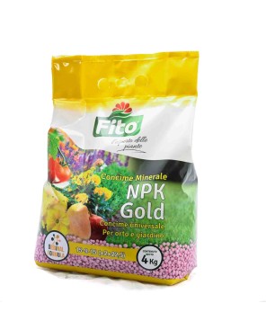 FITO concime minerale NPK GOLD Universale per orto e giardino 4 Kg. 