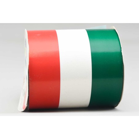 Nastro tricolore in tessuto o in carta con diversi spessoriCarta150 mm.