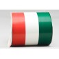 Nastro tricolore in tessuto o in carta con diversi spessoriCarta150 mm.