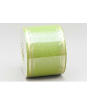 Nastro per funebre 75 mm in carta lunghezza 50 m - Verde Oliva