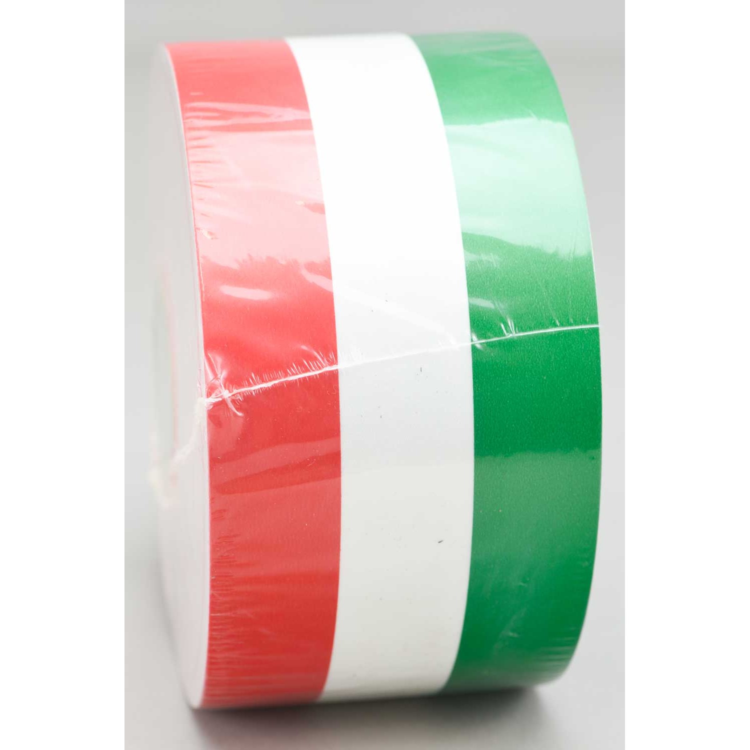 Nastro tricolore in tessuto o in carta con diversi spessoriCarta75 mm.