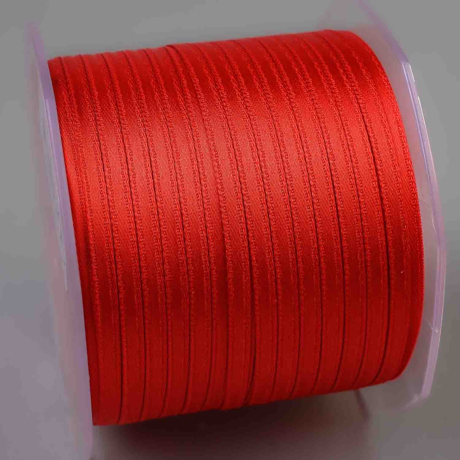 Nastro Doppioraso - 31 Rosso / 3 Mm / 100 M