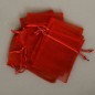 Sacchetti in Organza 10 Pezzi - 9x12 Cm / Rosso