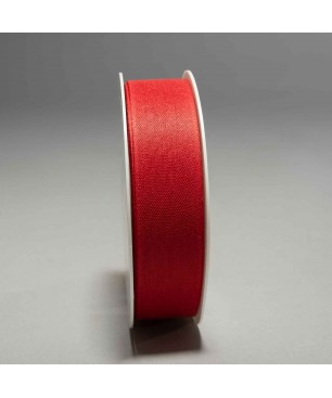 Nastro "Cotone" - 25 MM x 25 M - Rosso