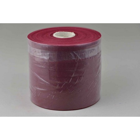 Tulle - 12,5 CM x 100 M - Bordeaux