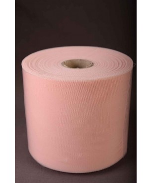 Tulle - 12,5 CM x 100 M - Rosa Pesca