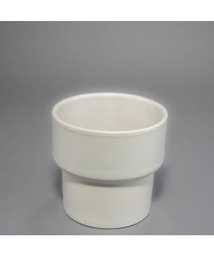 Vaso "Riva" bianco - D 16,5 Cm