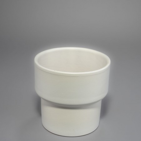 Vaso "Riva" bianco - D 16,5 Cm