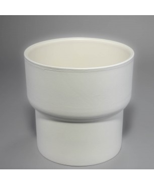 Vaso "Riva" bianco - D 22 Cm