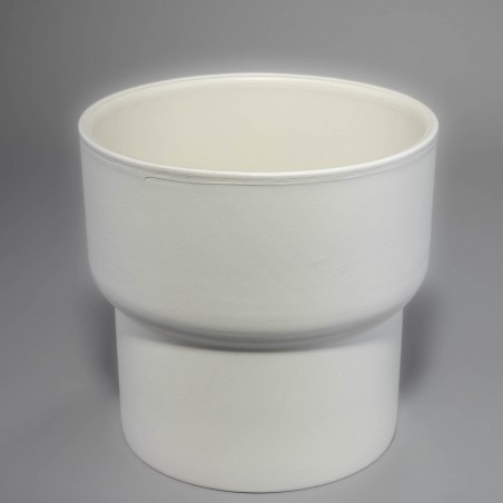 Vaso "Riva" bianco - D 22 Cm