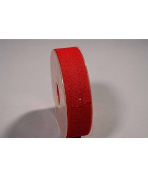 Nastro "Delicate" - 25 Mm x 25 M - Rosso