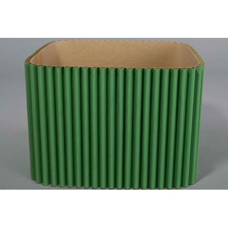 Scatole Wave 6 PZ - 25x25x16 Cm Colore: Salvia