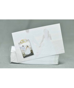 Bigliettini per matrimonio 100 pezzi - Assortiti