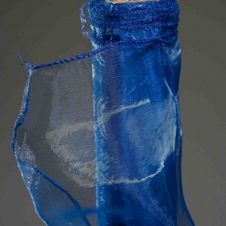 Bobina "Organza" - 48 Cm x 10 Yd / Blu