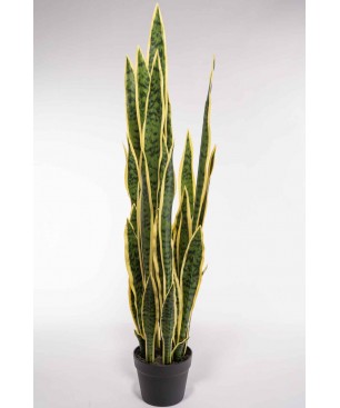 Sanseveria artificiale in vaso - 100 Cm