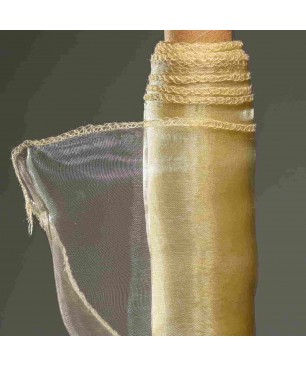 Bobina "Organza" - 48 Cm x 10 Yd / Beige