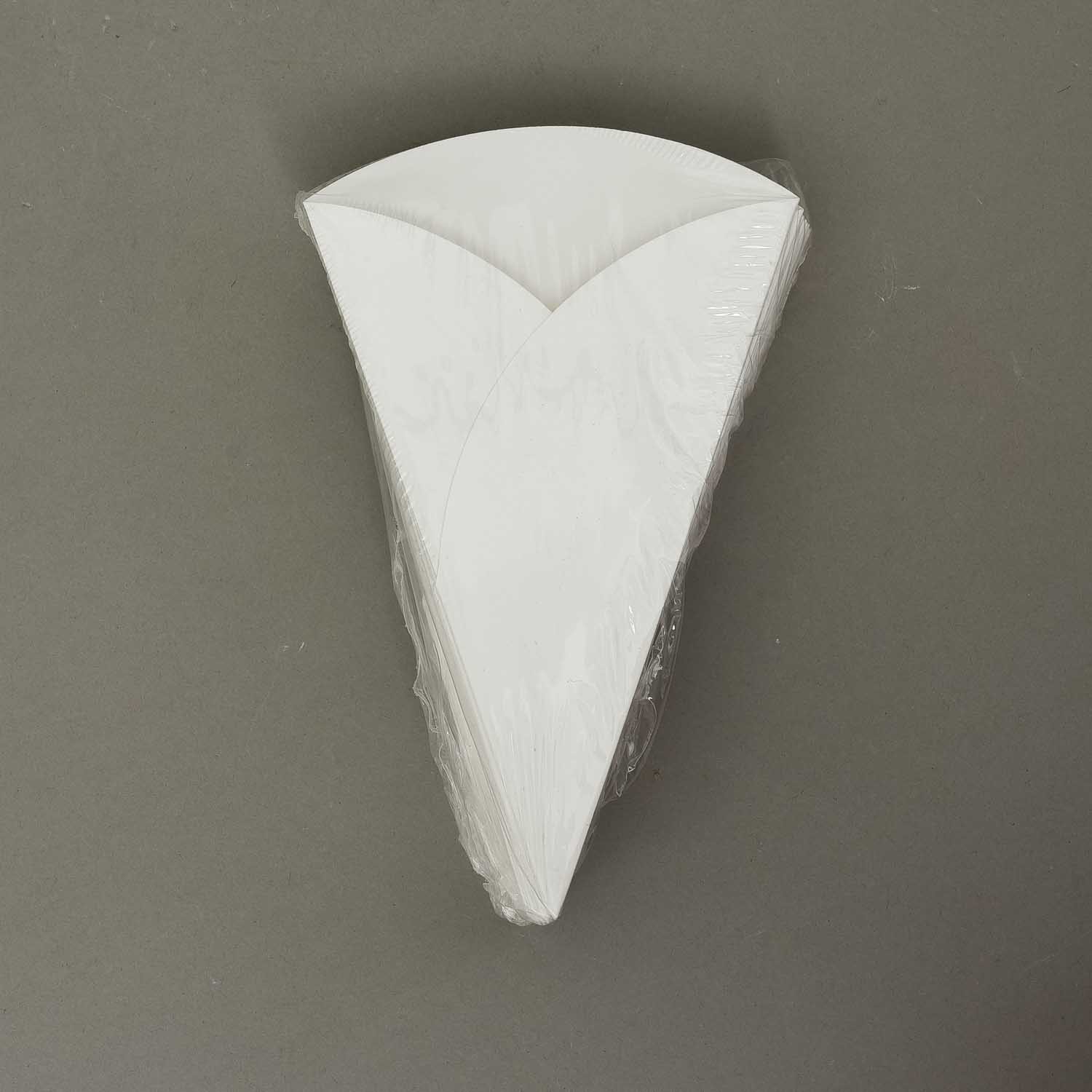 Coni portariso in carta 25 Pezzi - 18,5x11 Cm / Bianco