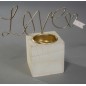 Porta tealight scritta "LOVE"