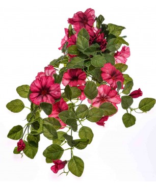 Mazzo cadente decorativo Petunia fucsia