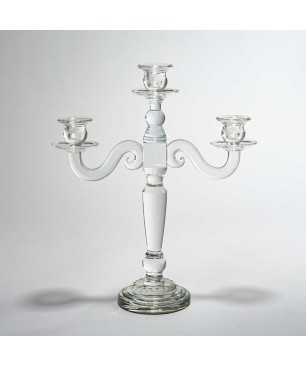 Candelabro in vetro