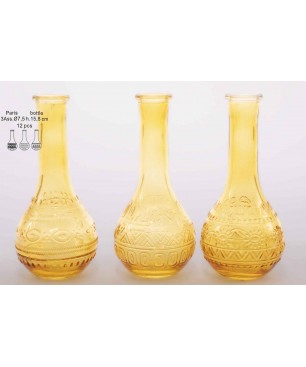 Bottiglie "Paris" D 7,5 Cm - Giallo Ocra