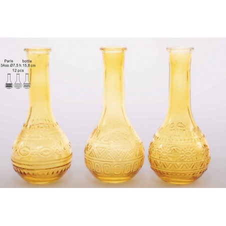 Bottiglie "Paris" D 7,5 Cm - Giallo Ocra