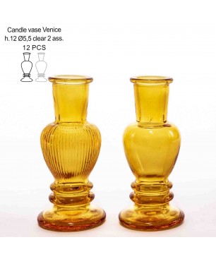 Portacandele "Venice" D 5 Cm - Ocra