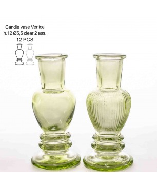 Portacandele "Venice" D 5 Cm - Verde