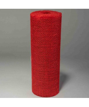 Rotolo di Juta 30 CM x 10 M -Rosso