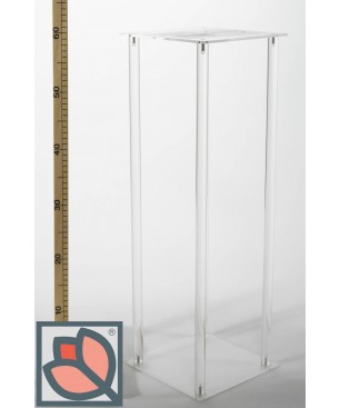 Colonna in Plexiglass - H 60 Cm