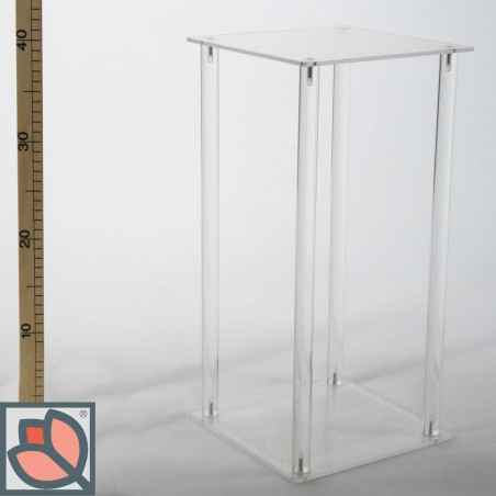 Colonna in Plexiglass - H 40 Cm